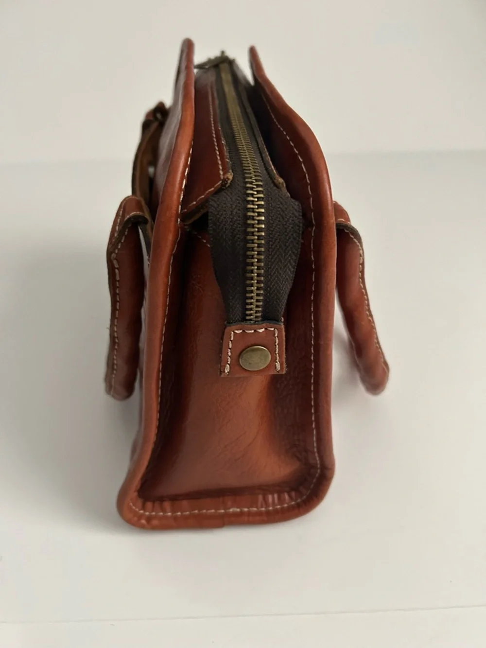 Patricia Nash Tooled Leather Satchel Purse